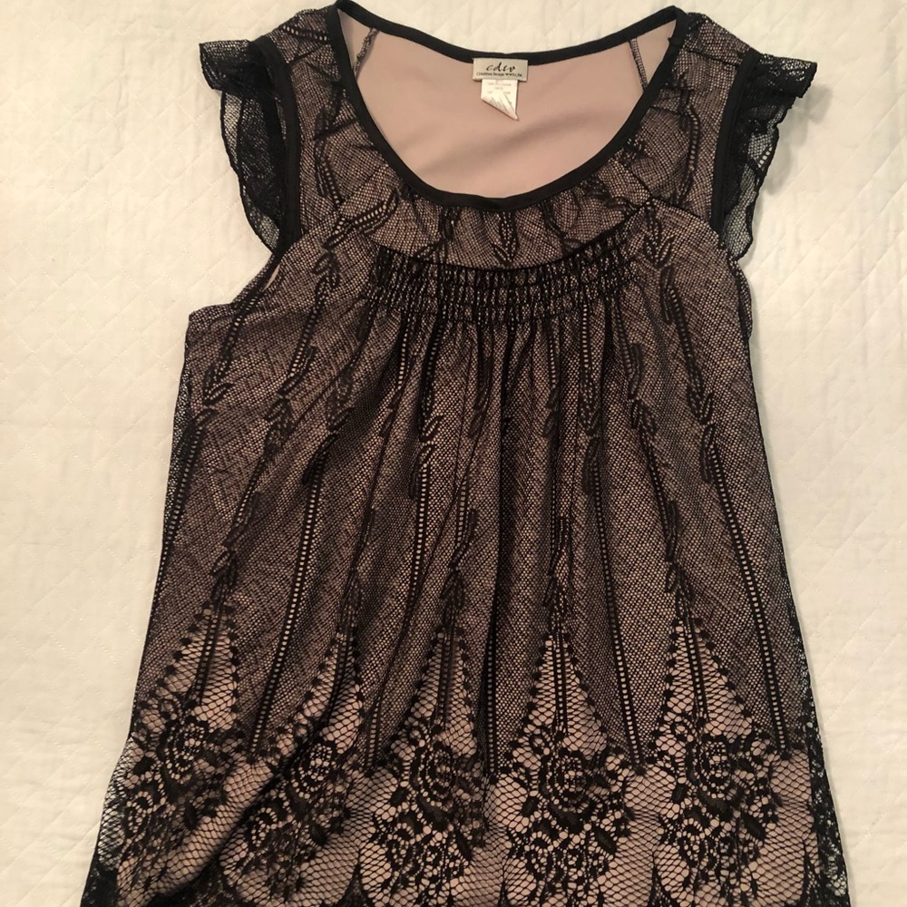 vintage CDW blouse size small